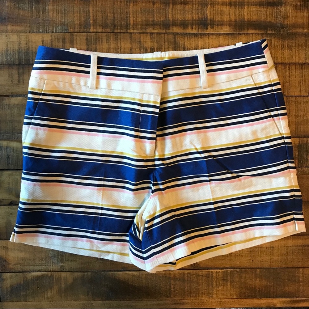 Loft striped shorts